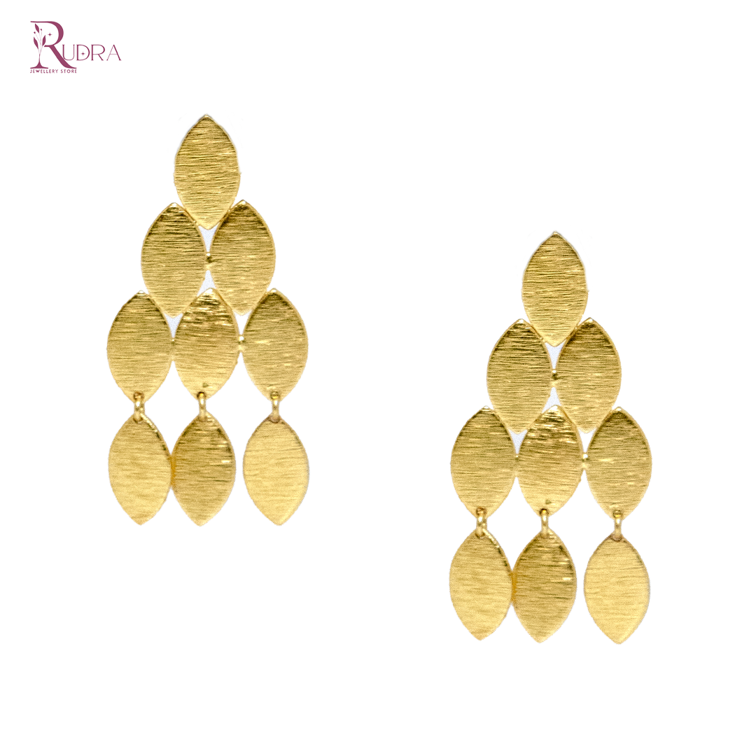 Petal Cluster Drop Earrings