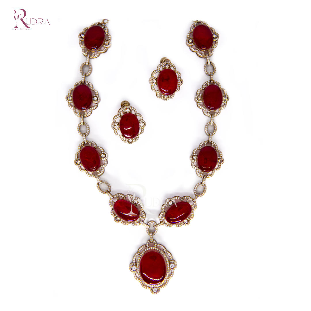 Mughal Mahal Necklace Set