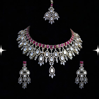 Regal Elegance Kundan Necklace Set