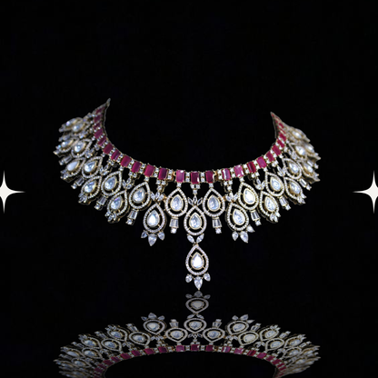 Regal Elegance Kundan Necklace Set