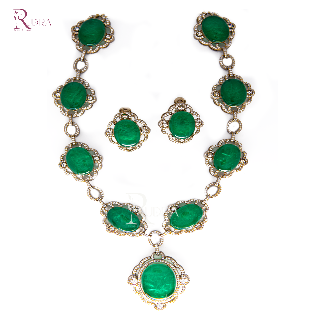 Mughal Mahal Necklace Set