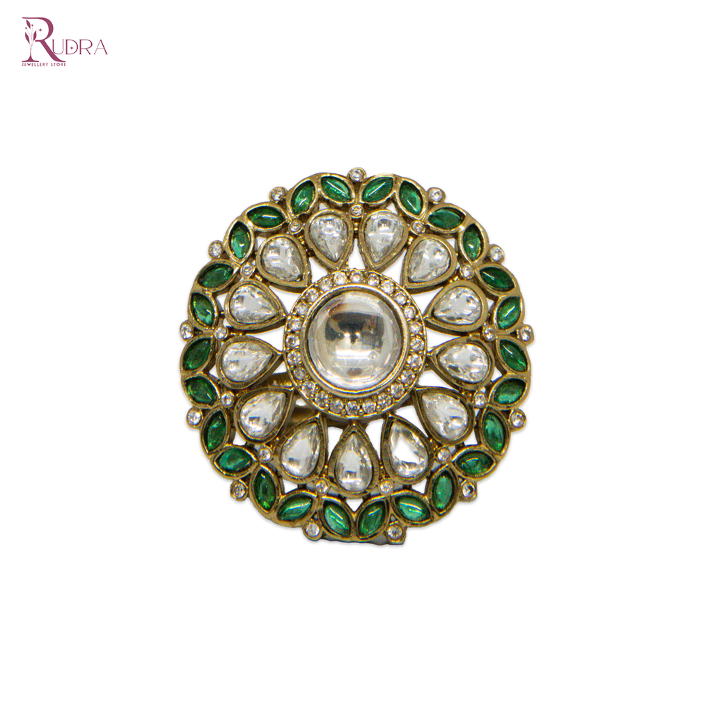 The Maharani Polki Ring