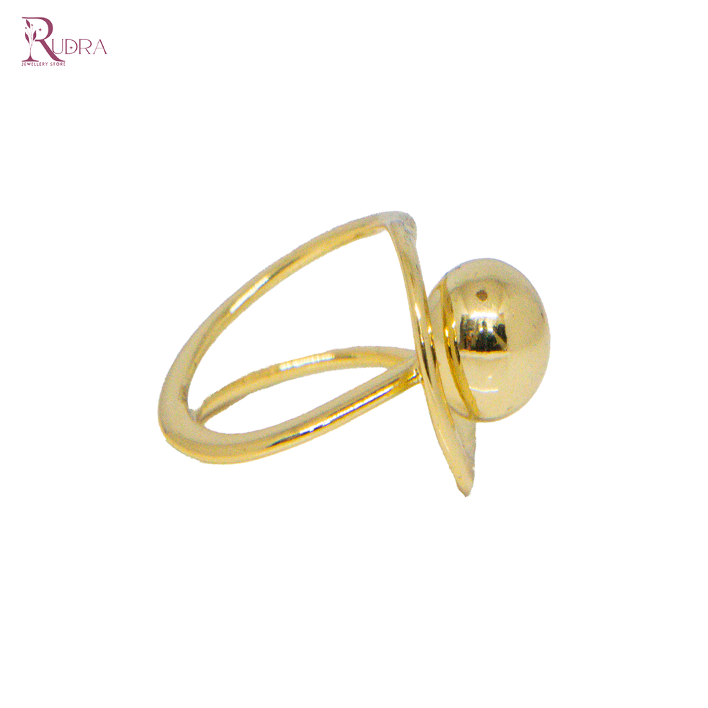 The Earth Ring 18ct Gold Micron Plated