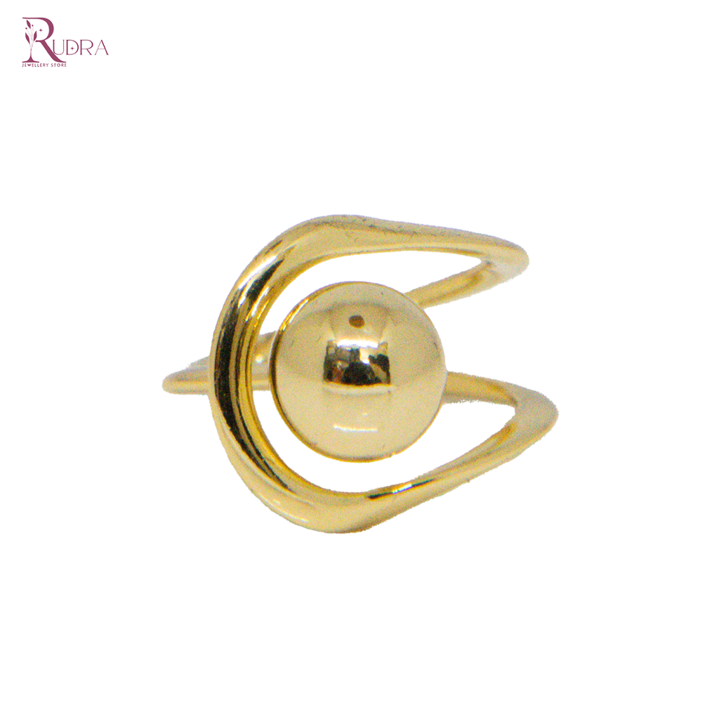 The Earth Ring 18ct Gold Micron Plated