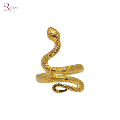 Golden Serpent Ring