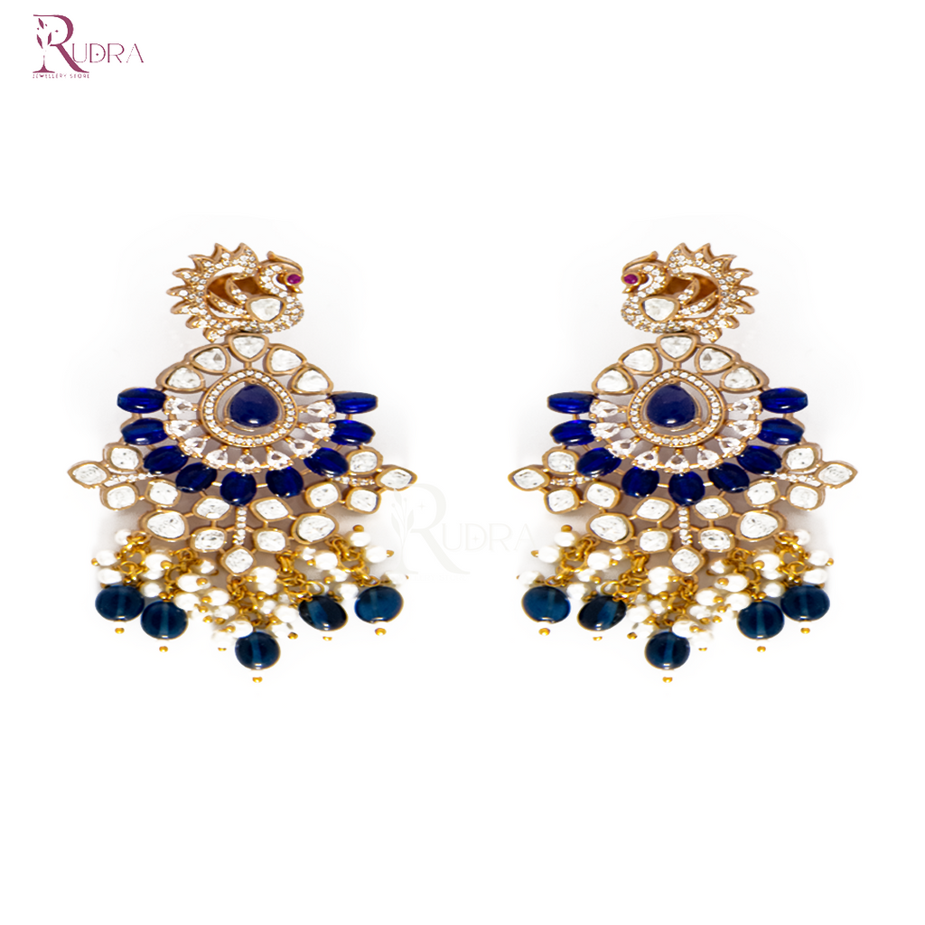 Zahra Peacock Necklace Set