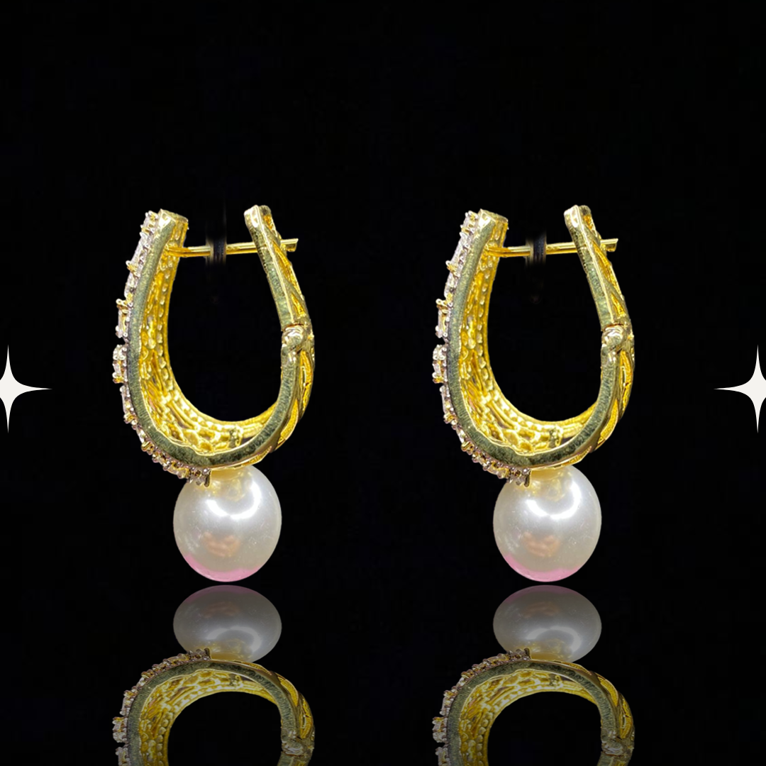 Majestic Pearl Glow Earrings