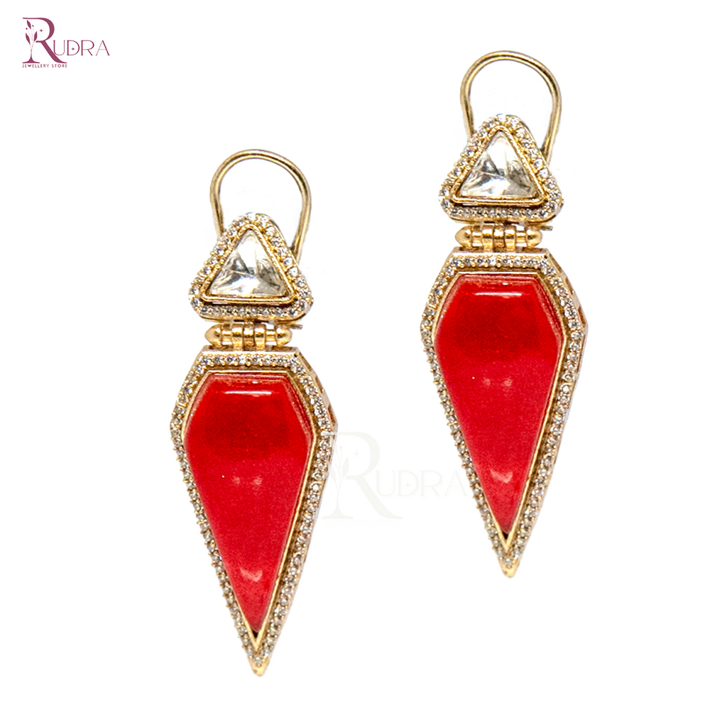 Polki Edge Earrings