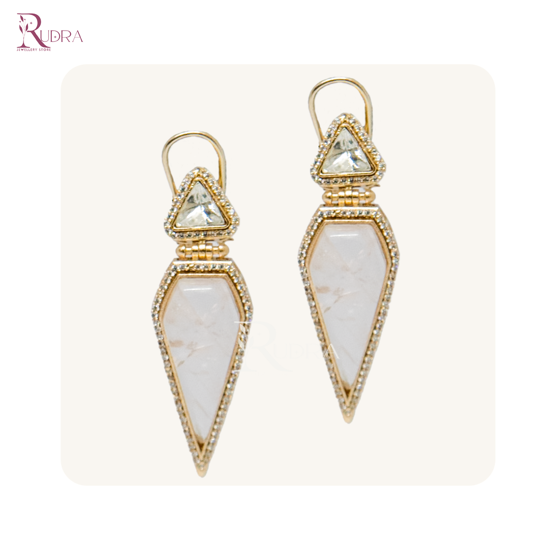 Polki Edge Earrings