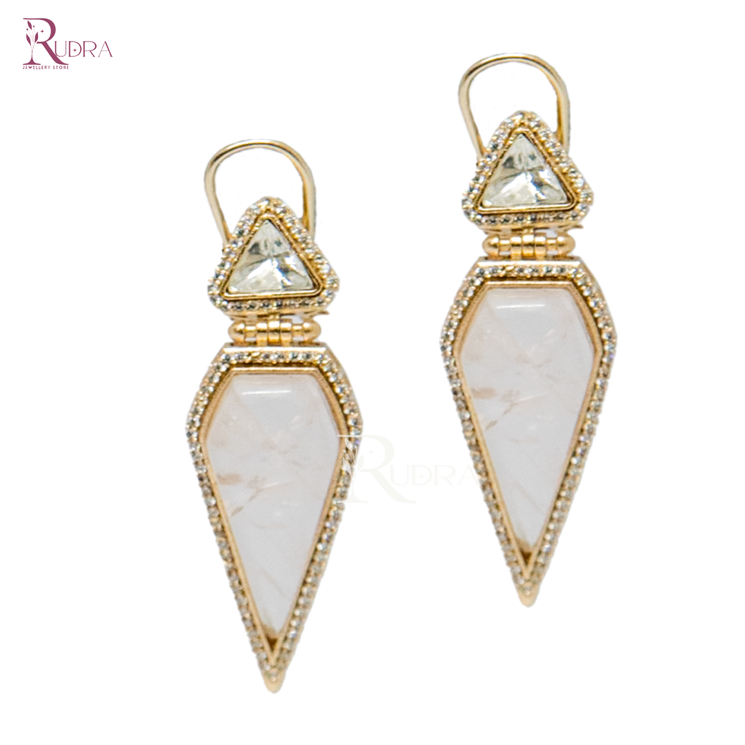 Polki Edge Earrings