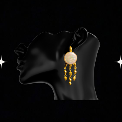 Cascade Gold Earrings