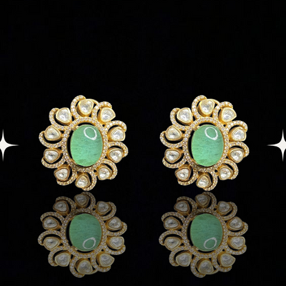 Radiant Bloom Stud Earrings