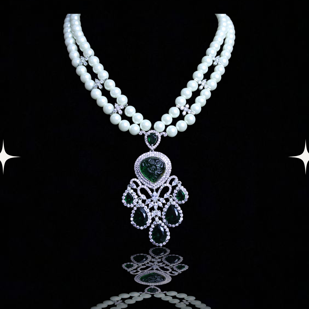 Majestic Pearl Elegance Necklace Set