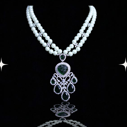 Majestic Pearl Elegance Necklace Set