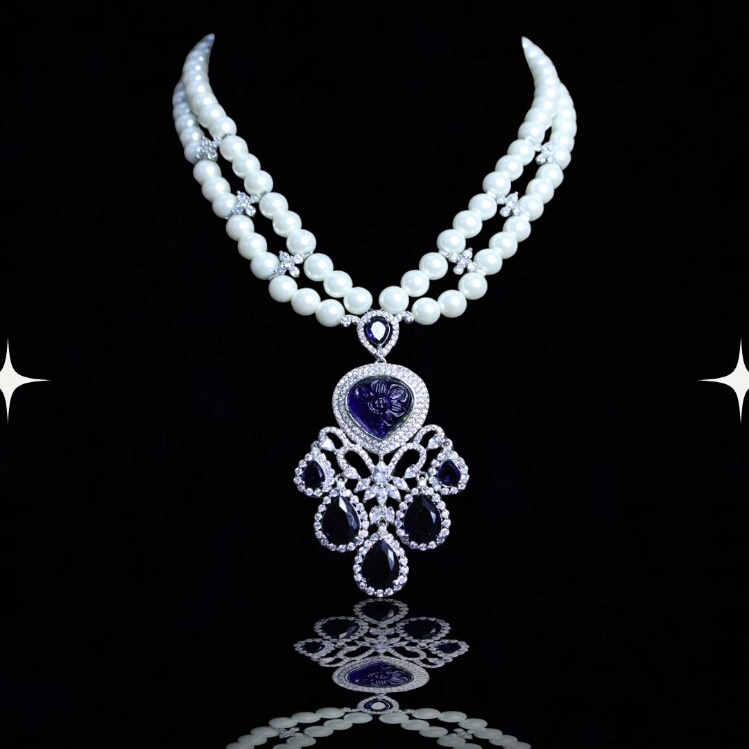 Majestic Pearl Elegance Necklace Set