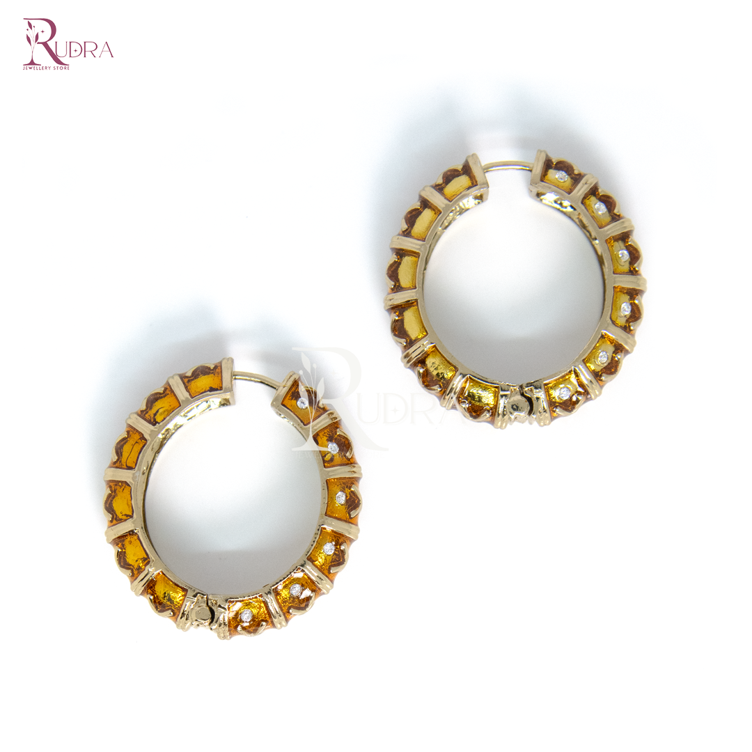 Goddess Glow Hoop Earrings