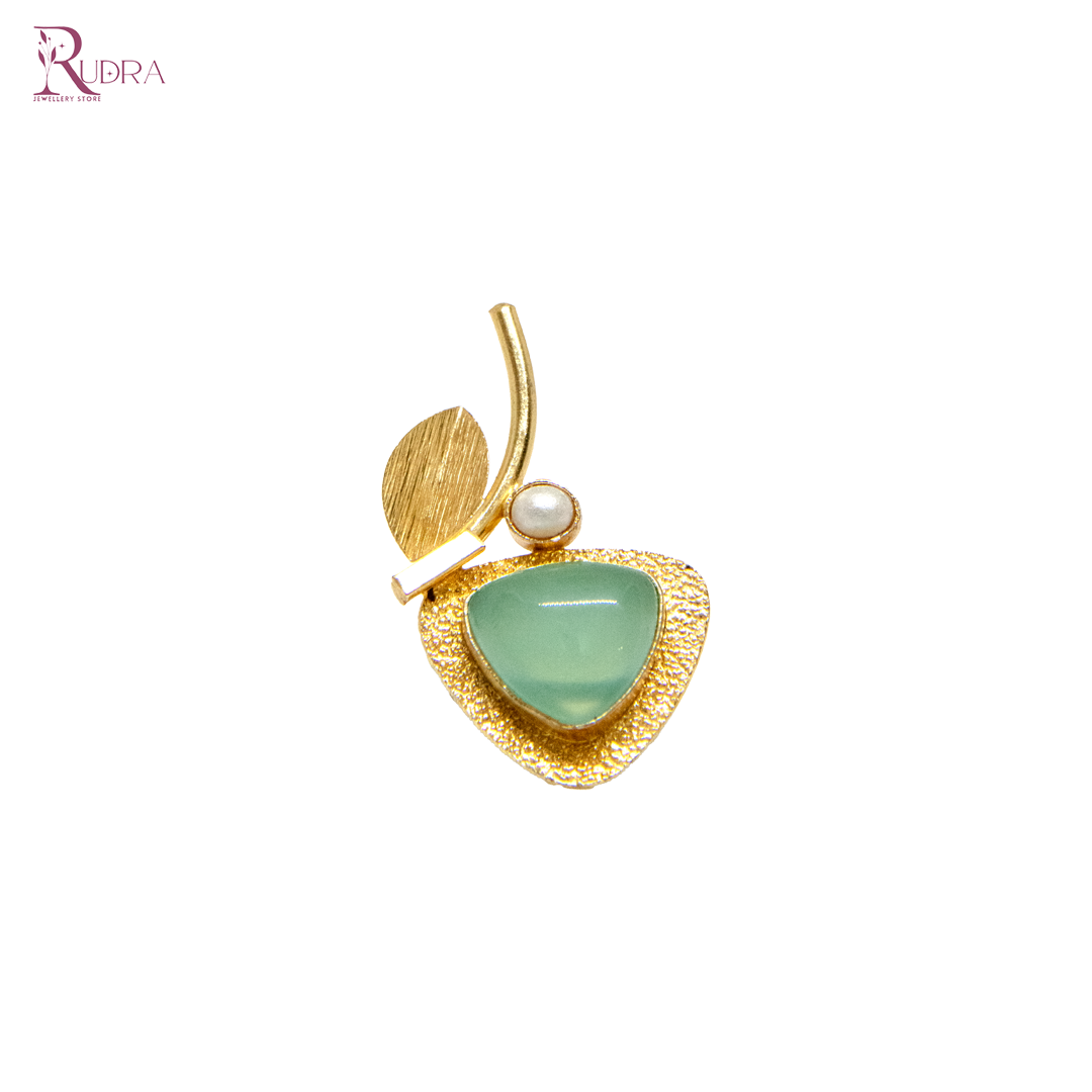 Turquoise Pearl Ring