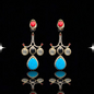 Radiance Royale Multistone Drop Earrings