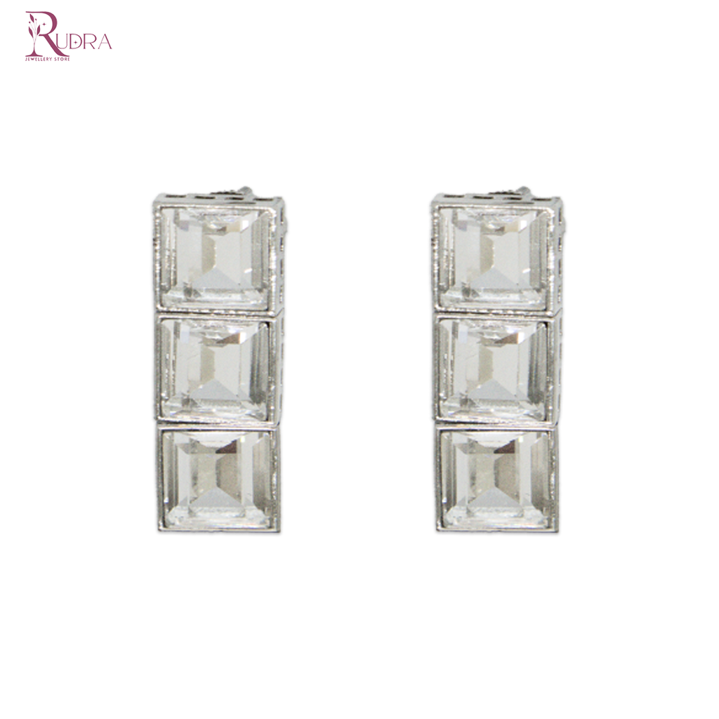 Luxe Radiance Swarovski-Cut Necklace Set
