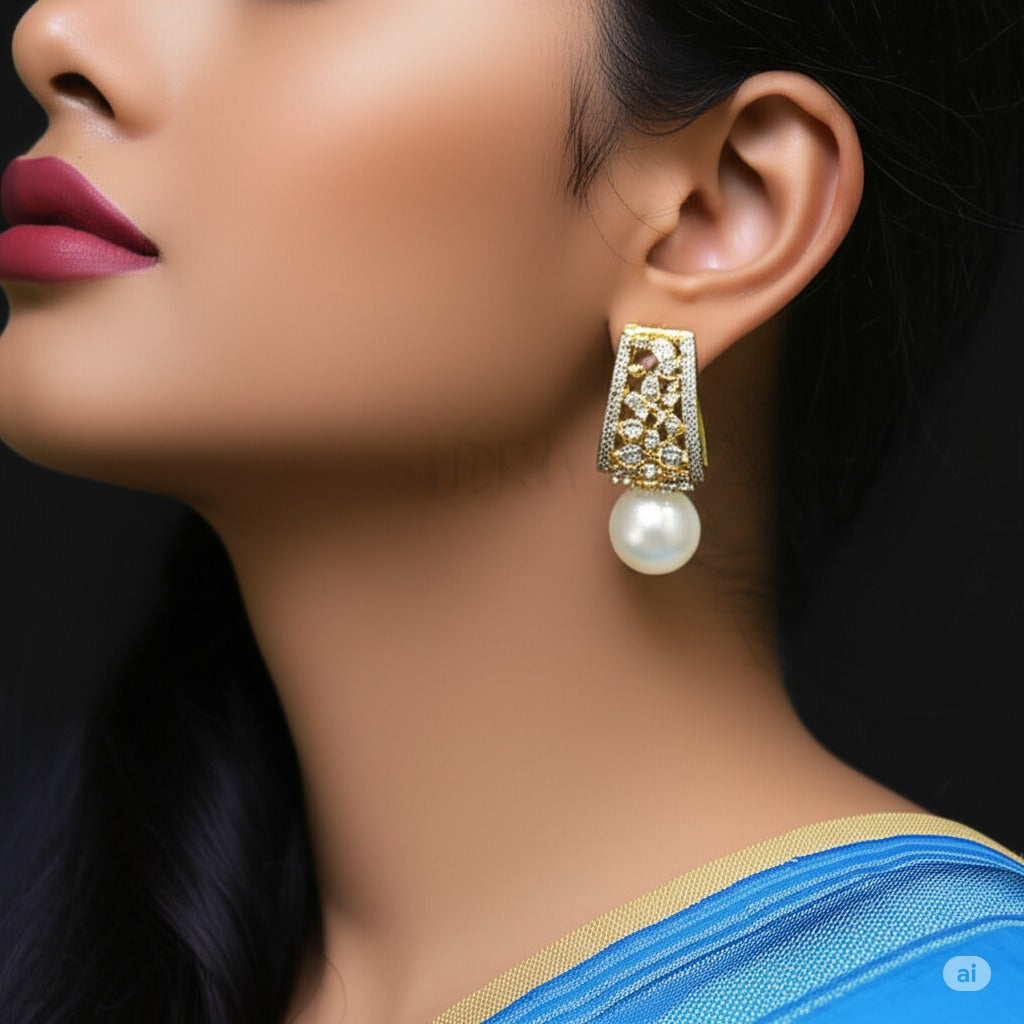 Majestic Pearl Glow Earrings