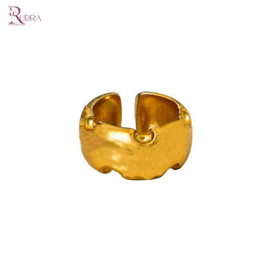 "men gold ring 18ct gold platting"