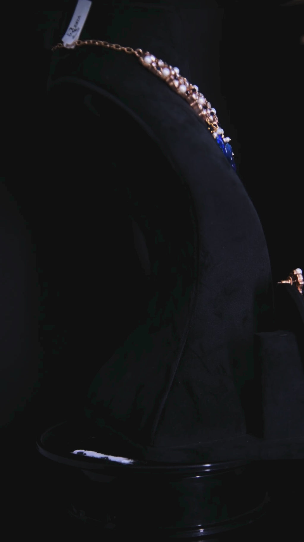 The Royal Azure Collar Necklace Set
