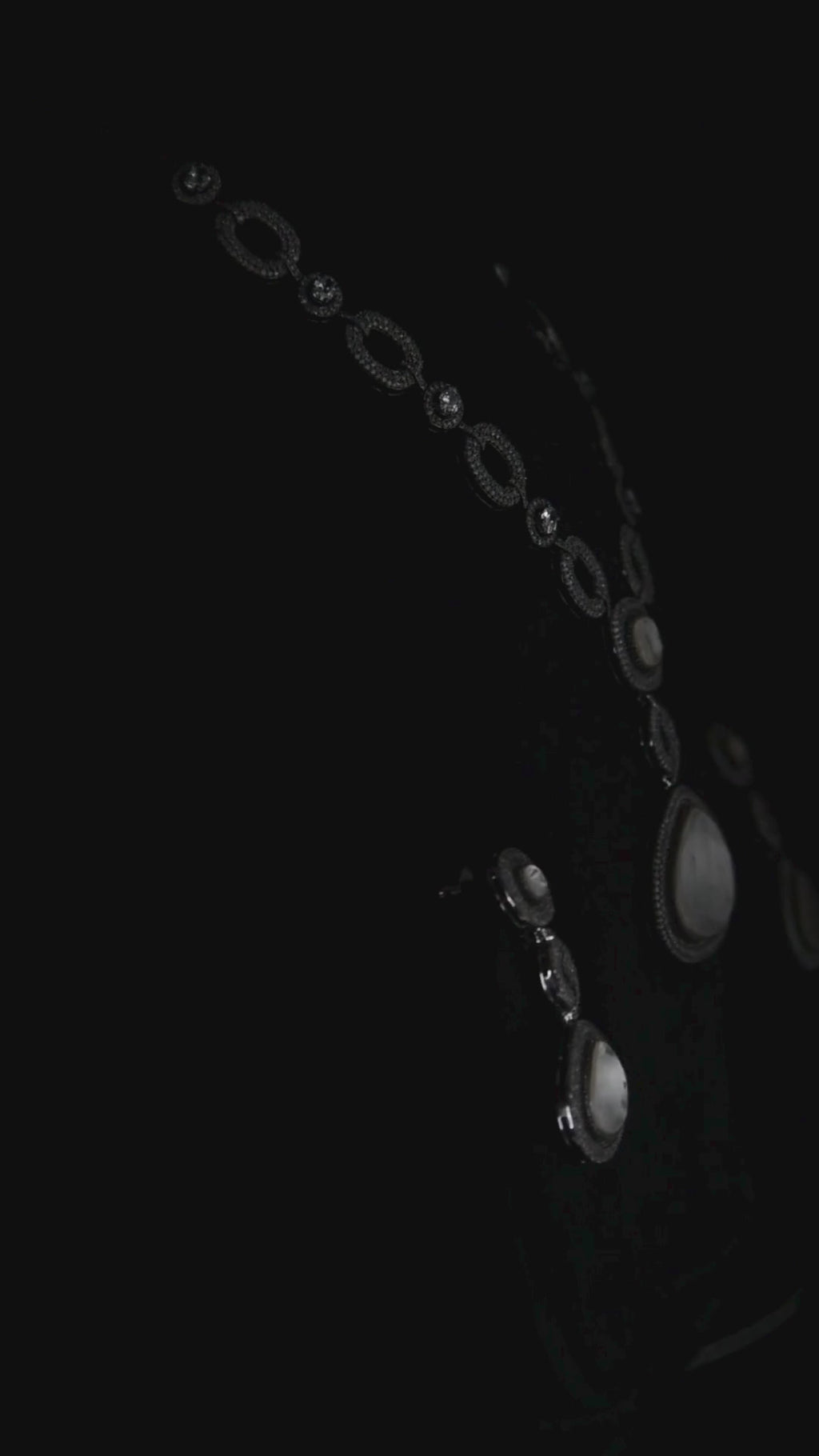 Rajputana Polki Cut Pendant Set