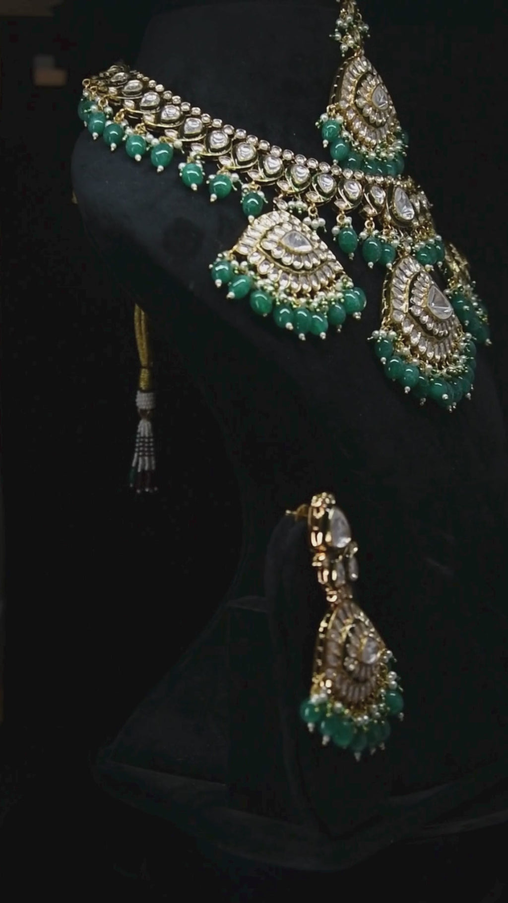 The Nizams of Hyderabad Kundan and Polki Necklace Set